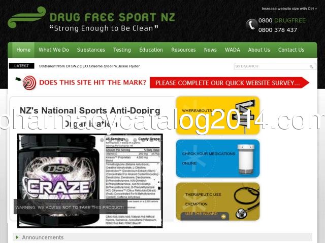 drugfreesport.org.nz