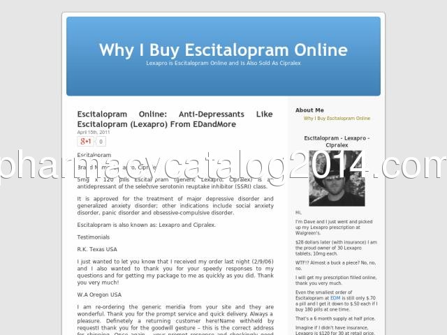 escitalopram.zaleplon.info